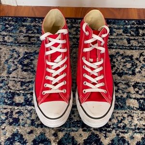 Red Converse All Star Sneakers